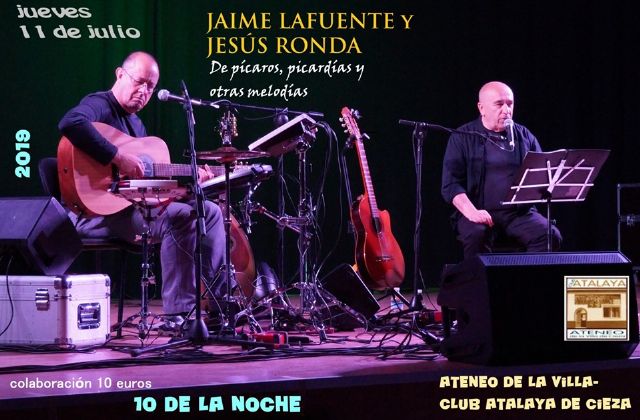 Concierto de Jaime Lafuente y Jesús Ronda en el Club Atalaya