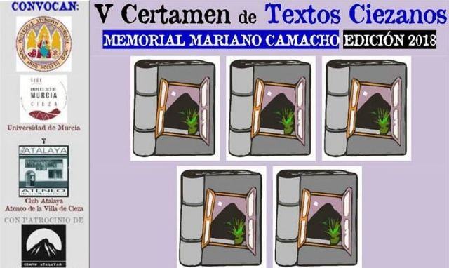 V edición del Certamen de Textos Ciezanos/Memorial Mariano Camacho 2019