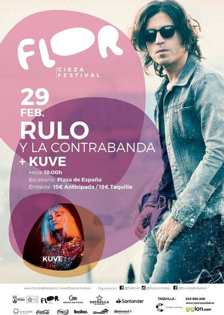 Flor Cieza Festival abre la programación con Kuve y Rulo y La Contrabanda