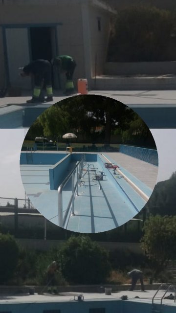 A punto de concluir las obras de las piscinas municipales para el verano