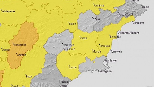 Extienden al sábado la alerta por altas temperaturas en Cieza