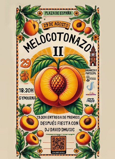 Inscripciones abiertas para participar en el II Melocotonazo