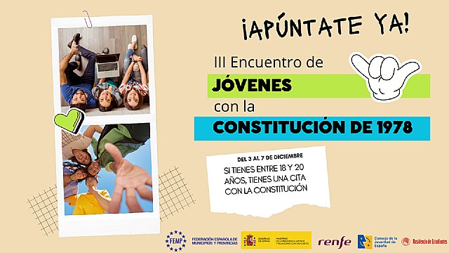 III Edición del Encuentro Formativo para Jóvenes sobre la Constitución Española de 1978