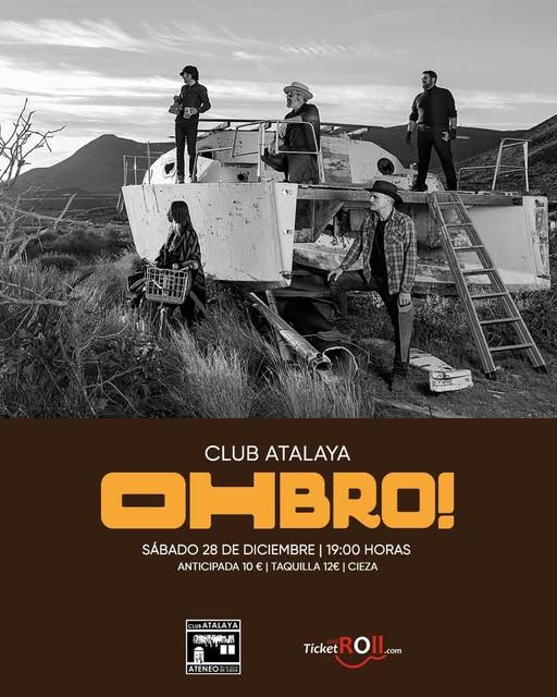 Folk rock de la banda Oh, Bro! en el Club Atalaya